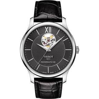Tissot Tradition Automatic armbåndsur i stål med rem
