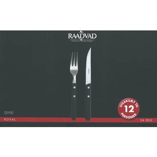 Raadvad Royal steaksæt 12 pers.