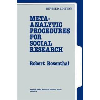Meta-Analytic Procedures for Social Research