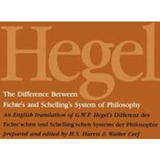 The Difference Between Fichte's and Schelling's System of Philosophy