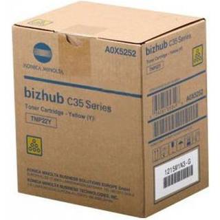 Konica Minolta Tonerkassette gul 6.000 sider TNP-22Y
