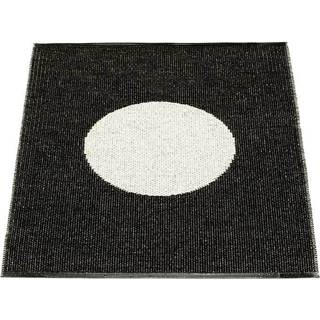 Pappelina, Vera tæppe 70x90 cm black/vanilla