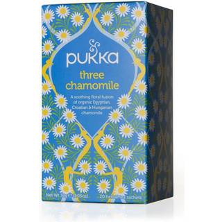 Pukka Three Chamomile te 20 breve Ø