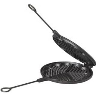 Skeppshult Original Waffeleisen 21 cm - Gusseisen - Schwarz