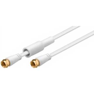 Pro Flat SAT antenna cable (80 dB) 2x shielded weatherproof 10m