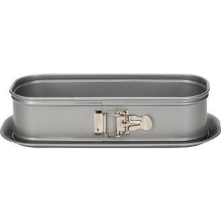 Patisse Loaf Springform Pan med lækagesikker base 11-3/4 """" (30 cm) Sølvgrå metallisk farve