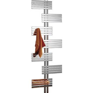 Kriss Babyla håndklæderadiator 1080 x 600 mm, silkemat børstet stål
