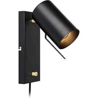 Dæmpbar Carrie væglampe med kabel og stik