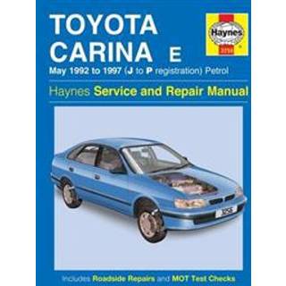 Toyota Carina E Petrol (May 92 - 97) Haynes Repair Manual