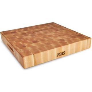 Boos Blocks Prep Blocks Hackblock 46x46x7,5 cm - Ahorn-Stirnholz - Braun