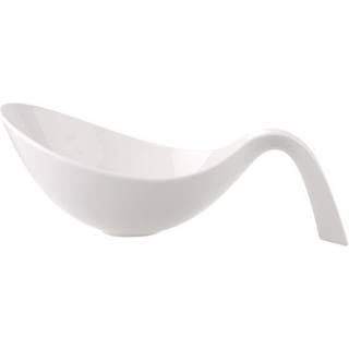 Villeroy & Boch Flow Salatskål Med Håndtag 1,80l - Salatskåle Porcelæn Hvid - 1034203230