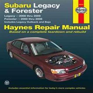 Subaru Legacy & Forester covering Legacy (2000-2009) & Forester (2000-2008), inc. Legacy Outback & Baja Haynes Repair Manual (USA)
