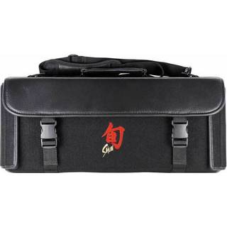 KAI Shun Classic Messertasche für 9 große und 8 kleine Messer - Schwarz