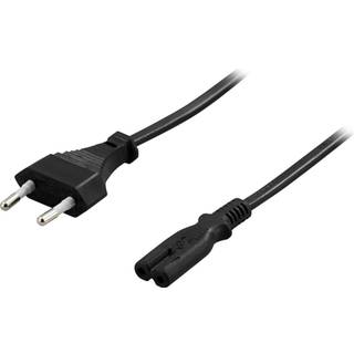 DELTACO Powerkabel 2-polet (8-tal) - 10m
