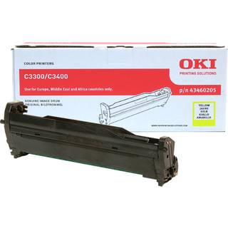 Kompatibel toner OKI C3300 - 43459329 gul 2500 sider