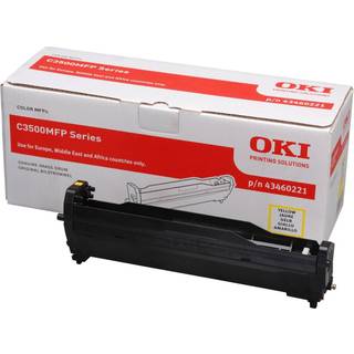 43460221 OKI C3520 C3530 IMAGE DRUM YELLOW