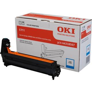 44318507 OKI C711 IMAGE DRUM CYAN