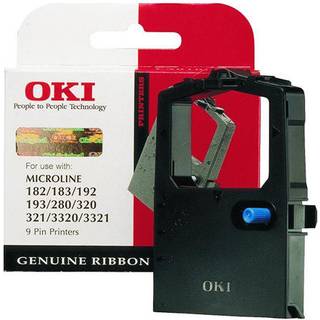 OKI Farvebånd sort 09002303