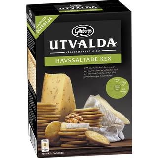 Göteborgs Utvalda 4 x Ostekiks m. Havsalt