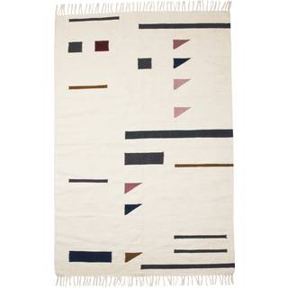 Ferm Living Kelim Tæppe Colour Triangles Stor