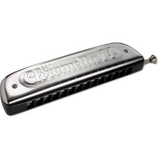 Hohner Chrometta 14 C Kromatisk mundharmonika (Som ny)