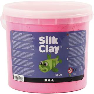 Silk Clay® Pink 650g - Selvhærdende modelleringsmasse