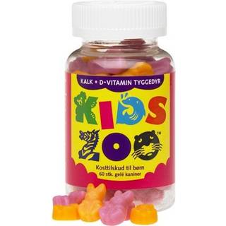 KidsZoo Kalcium+D Tyggegummi, 60 tyggetabl