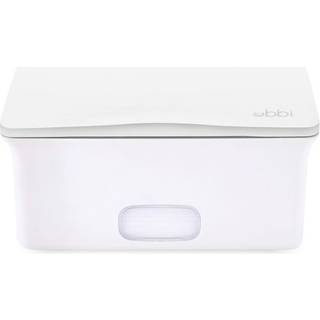 Ubbi Baby Wipes Dispenser Baby Wipes Case Baby Wipes Holder med v?gtet plade Holder t?rre frisk og skridsikre gummif?dder gr?