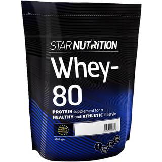 Star Nutrition Whey-80, 4 kg (Naturell)