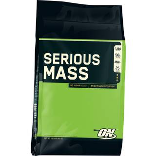 OPTIMUM NUTRITION SERIOUS MASS 5,4 kg-Jordbær