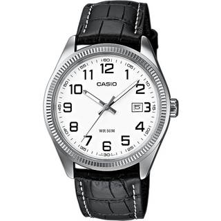 Casio MTP-1302PL-7BVEF Collection Hvid/Læder Ø38.5 mm