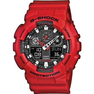 Casio Uhren - G-Shock GA-100B-4AER - rot