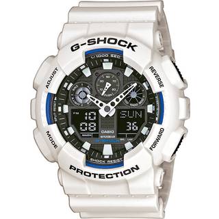 Casio GA-100B-7AER Herreur G-Shock Hvidt Ur