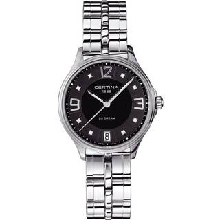 Certina C021.210.11.056.00 DS Dream Sort/Stål Ø30.5 mm