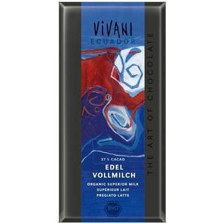 Vivani Equador Lys Chokolade Økologisk 37% - 100 g