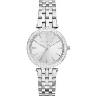 Michael Kors Dameur Mini Darci Ur Rustfrit stål kasse og armbånd Sølv urskive MK3364