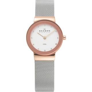 Skagen 358SRSC Freja Hvid/Stål Ø26 mm