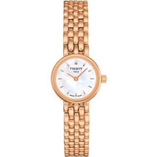 Tissot T058.009.33.111.00 T-Lady Lovely Hvid/Rosaguldtonet stål Ø19.5 mm