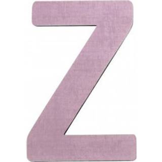 Bogstaver i træ A - Å - pastel pige - produktet udgår Z