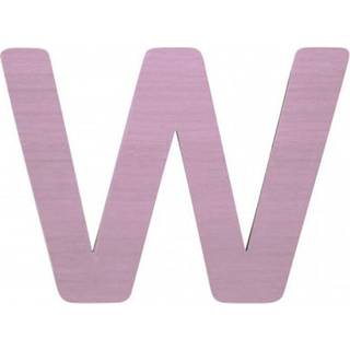 Bogstaver i træ A - Å - pastel pige - produktet udgår W