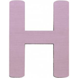 Bogstaver i træ A - Å - pastel pige - produktet udgår H