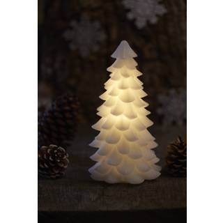 Sirius Carla LED juletræ hvid H23 cm