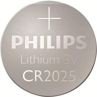 Philips Lithium Knapcelle CR2025