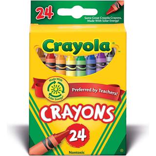 Crayola: Voksfarver - 24 stk.