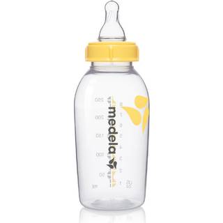 Medela Modermælksflaske 250 ml Sut M