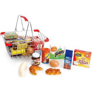 Small Foot - Play Food in Metal Shopping Basket 2