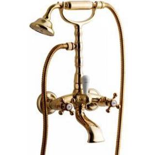 Badekarsarmatur Tapwell Classic FBLV023 med Håndbruser Messing