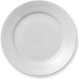 Royal Copenhagen - White Fluted Tallerken 19 cm - Assietter