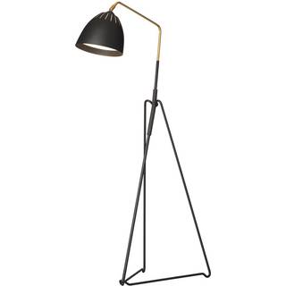 Örsjö Belysning - Lean Golvlampa, Svart struktur - Standerlamper - Jenny Bäck - Sort
