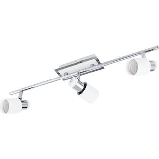EGLO DAVIDA spotskinne 3L, krom/hvid